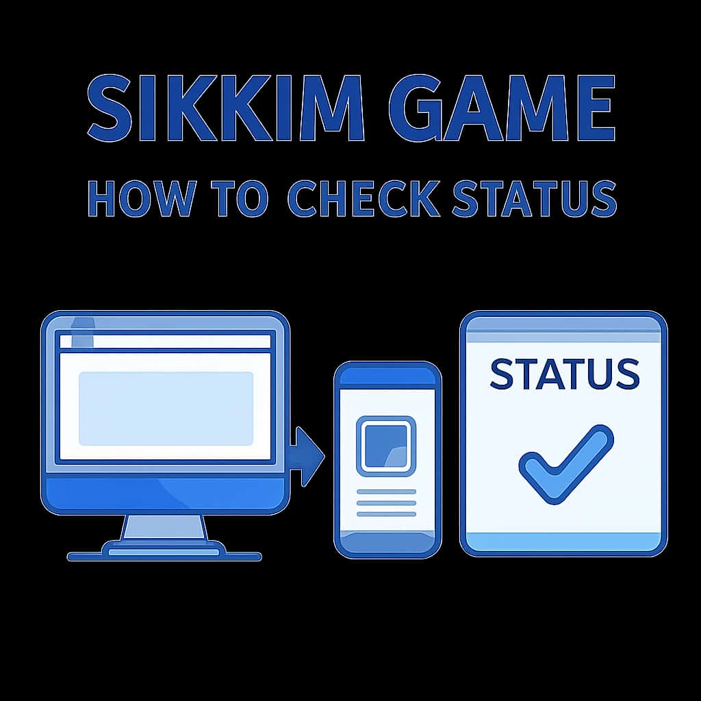 An educational diagram illustrating game status checking.