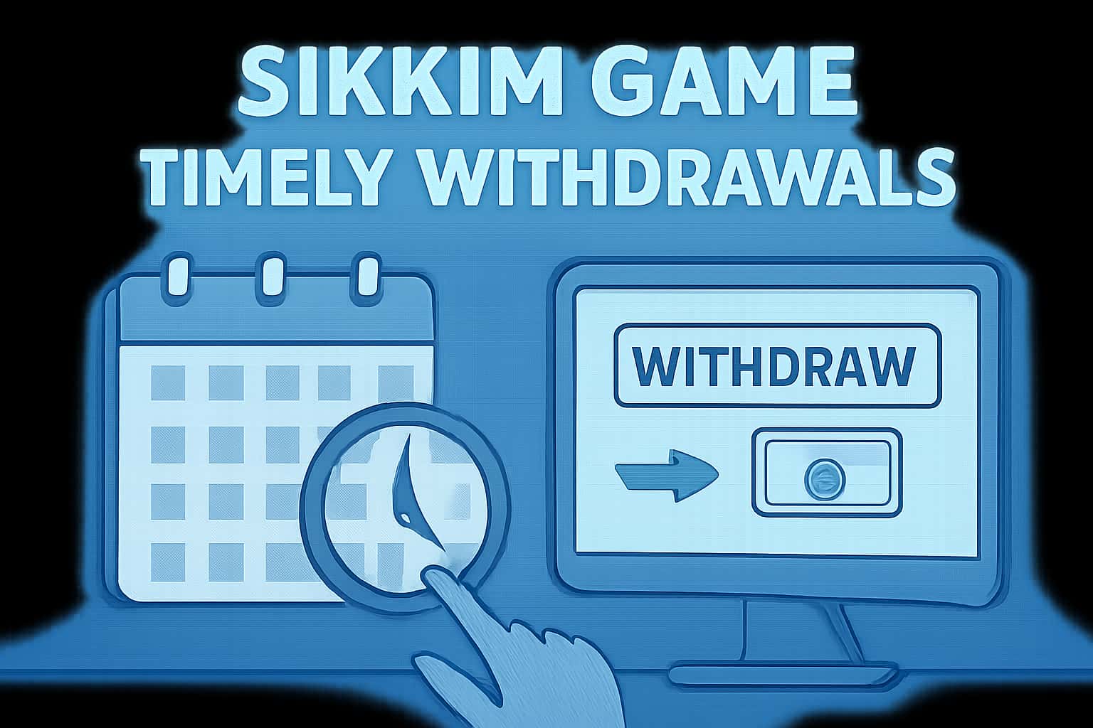 A visual representation of Sikkim Game Timely Withdrawals with a focus on clarity and professionalism.