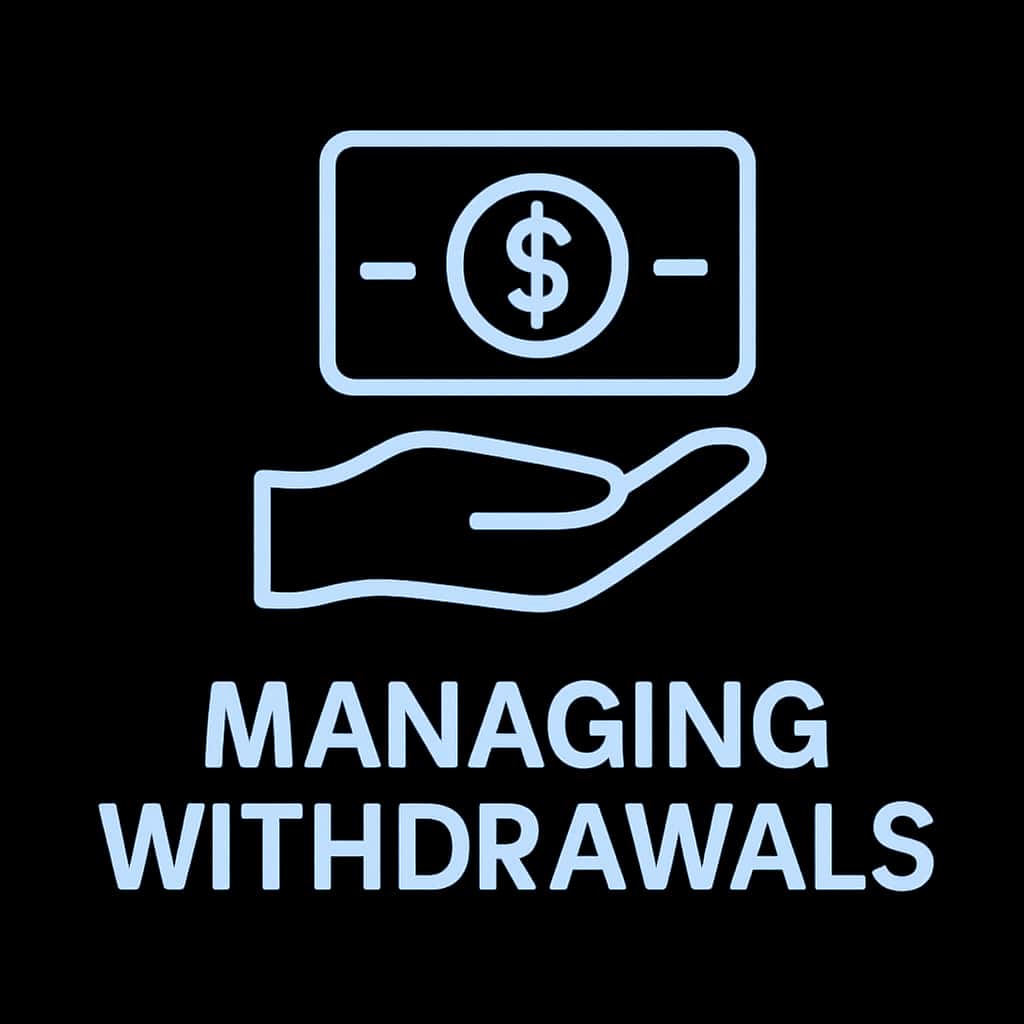 An icon representing assistance with managing Sikkim Game withdrawals.